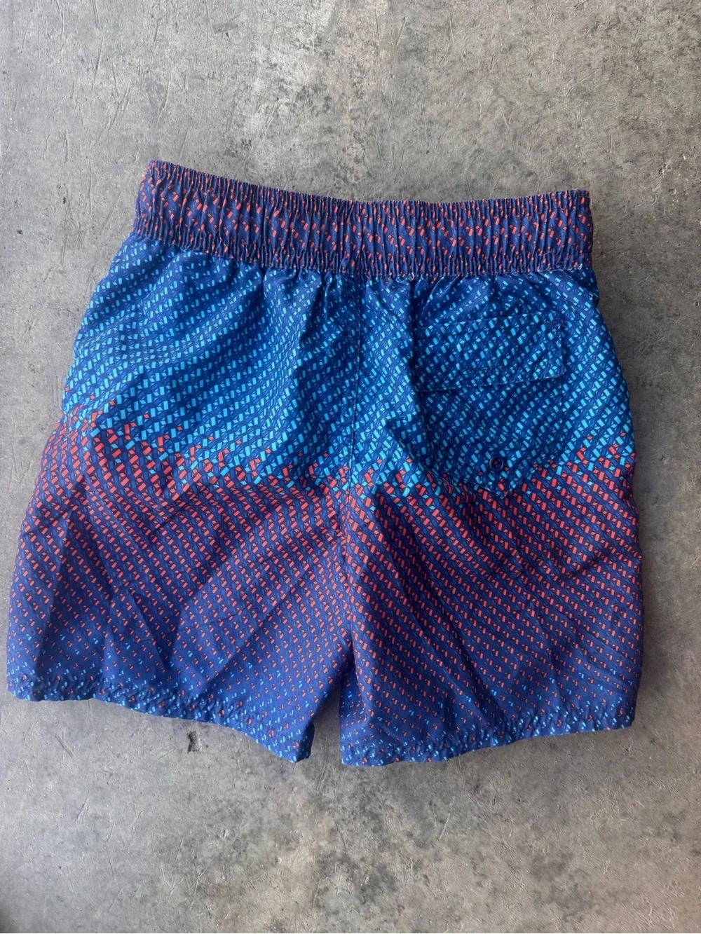 Body Glove Blue and Red Boys' Swim Trunks